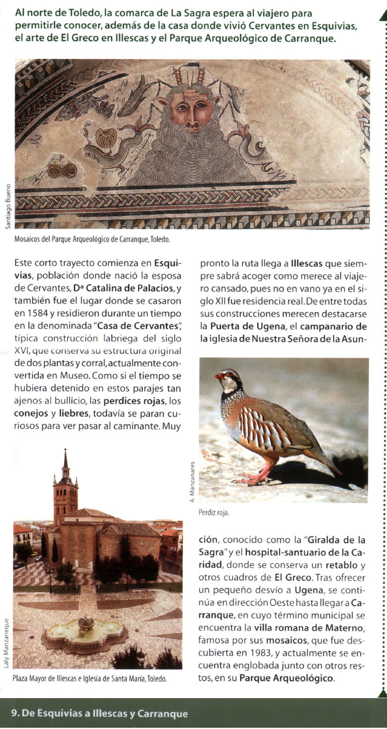 De Esquivias a Illescas y Carranque